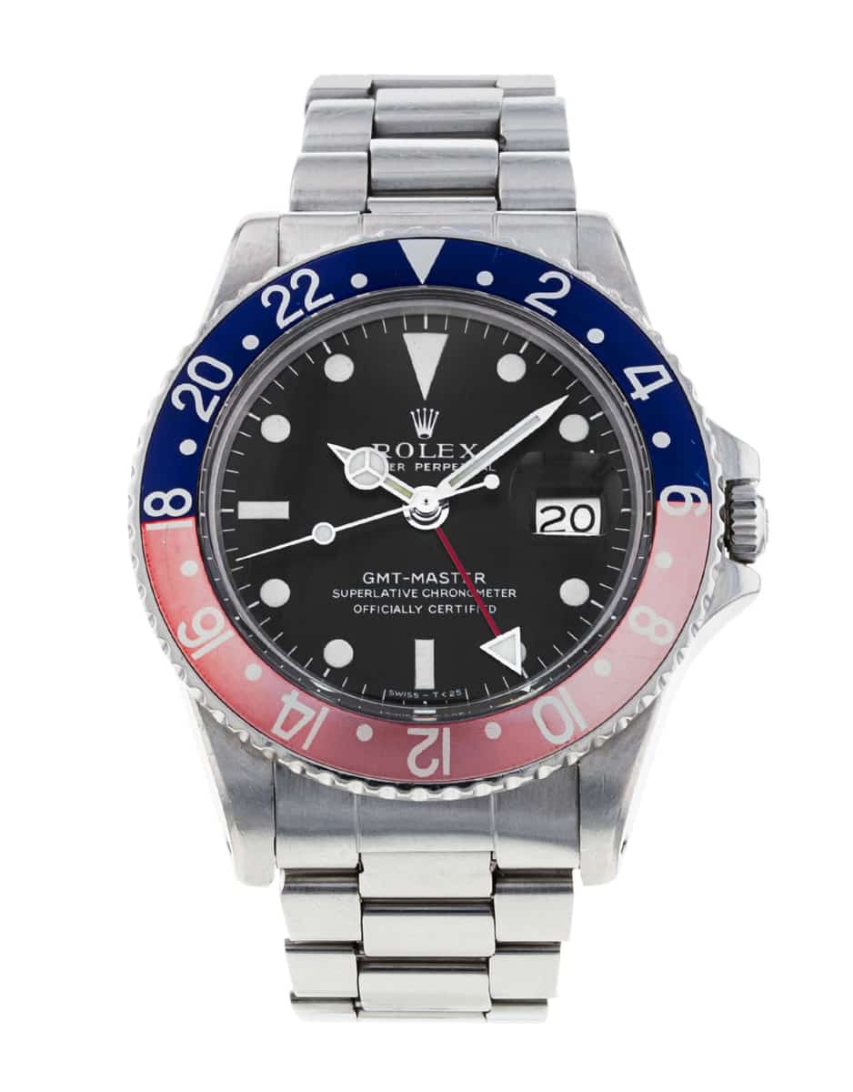 Rolex GMT Master 1675 Black Dial Bracelet Strap